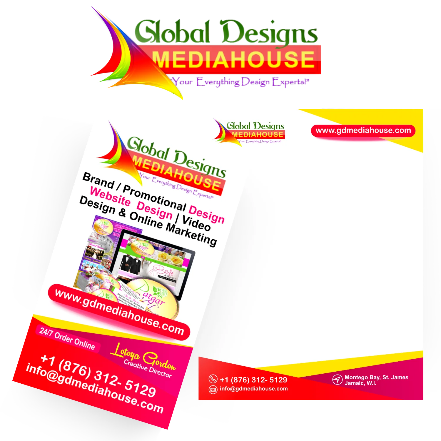 Logo, Letterhead & Business Card Design