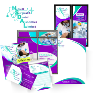 Logo, Business Card,  Letterhead, Flyer, Invoice Book Outdoor Sign, Door & Window Signs